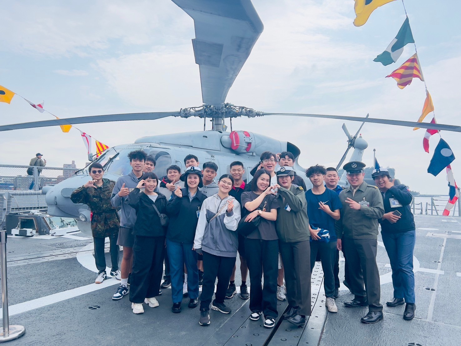 114年海軍新濱碼頭參訪